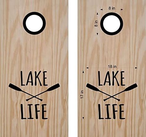 Lake Life Cornhole Board Decals Sticker Monogram Cornhole Boards, Wedding Cornhole Boards, Bean Bag Boards, Cornhole Board Decals, Cornhole Tournament, Cornhole Decals, Custom Cornhole Boards, Bean Bag Toss Game, Bag Toss Game