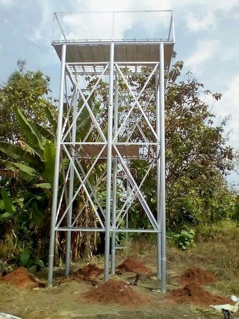 Water Tank Stand Design, Steel Water Tanks, Bronze Coffee Table, Metal Doors Design, Civil Engineering Design, Tank Stand, Steel Gate Design, Grill Door Design, Bbq Grill Design