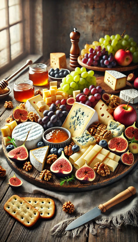 DIY : Fabriquer un Plateau de Fromages Parfait Plateau Fruit, Kevin Carden, Party Entrees, Gourmet Appetizers, Brunch Inspiration, Snack Platter, Party Food Buffet, Charcuterie Inspiration, Party Food Platters