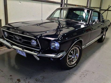 Beautiful Black 67 67 Mustang, Car Stripes, 1967 Mustang, Classic Mustang, Mustang Convertible, Getaway Car, Mustang Cars, Fort Worth Texas, Father Son