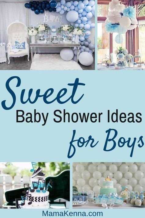 16 Awesome Boy Baby Shower Ideas - Mama Kenna Sophisticated Baby Shower, Boy Baby Shower Food, Sweet Baby Shower Ideas, Boy Shower Themes, Boys 16, Baby Shower Ideas For Boys, Superhero Baby Shower, Awesome Boy, Rubber Ducky Baby Shower