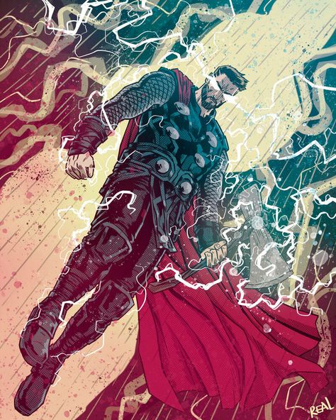 Wallpapers Comic, Thor Artwork, Thor Comic Art, Wallpaper Marvel, Thor Art, Avengers Fan Art, Thor Comic, Marvel Wallpapers, Avengers Art