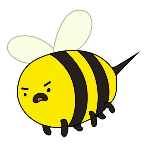 Adventure Time Alarmed Bee Sticker. A bee protecting its hive from Fin and Jake from the episode "Evicted!" Bee From Adventure Time, Adventure Time Bee, Burning Butterfly, Adventure Time Icon, Adveture Time, Adventure Time Characters, Adventure Time Marceline, Time Cartoon, Adventure Time Finn