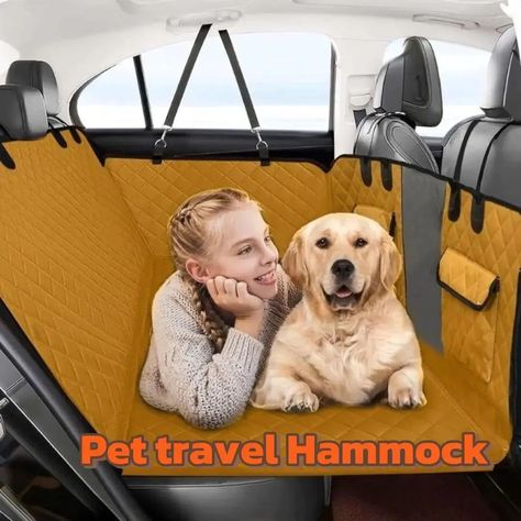 Get yours today Link in bio #pets Dog Hammock For Car, Travel Car Seat, Dog Hammock, Dog Cover, Dog Seat Covers, Dog Car Seat, Car Back Seat, Dog Seat, Dog Car Seat Cover