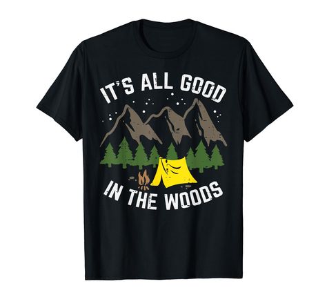 Tailgate Essentials, Tailgate Gear, Big Tshirt, Camping Lovers, Crew Neck Shirt, In The Woods, Team Colors, Branded T Shirts, Types Of Sleeves