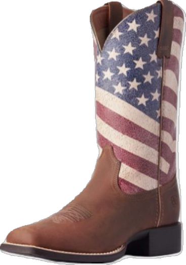 The Round Up, Cute Country Outfits, Brown Fits, Country Fashion, American Flag Print, Cute Nike Shoes, Cute Nikes, Leather Cowboy Boots, Western Boot