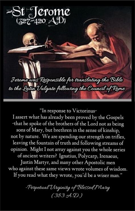 St Jerome Quotes, Justin Martyr, Saint Jerome, St Jerome, Saint Quotes Catholic, Catholic Images, Bible Translations, Divine Mother, Saint Quotes