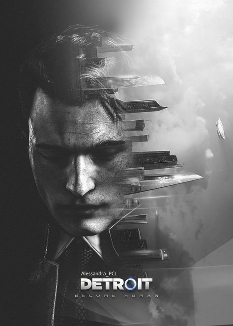 Dbh Aesthetic, Detroit Wallpaper, Detroit: Become Human, Quantic Dream, Detroit Become Human Connor, Detroit Being Human, Becoming Human, Detroit Become Human, Blue Exorcist