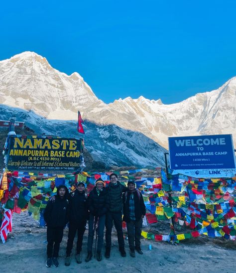 Made it to the Annapurna Base Camp (4,130 m) 😃 #trekkinginnepal #annapurnabasecamp #mountains #naturelovers #sunrisephotography #exploremore #himalayanodysseynepaltrek #nepalisbeautiful https://himalayanodysseynepaltrek.com/trekking-in-nepal/annapurna-base-camp-trek/ Nepal Annapurna, Annapurna Base Camp, Base Camp, Sunrise Photography, Himalayan, Made It, Trekking, Nepal, Camping