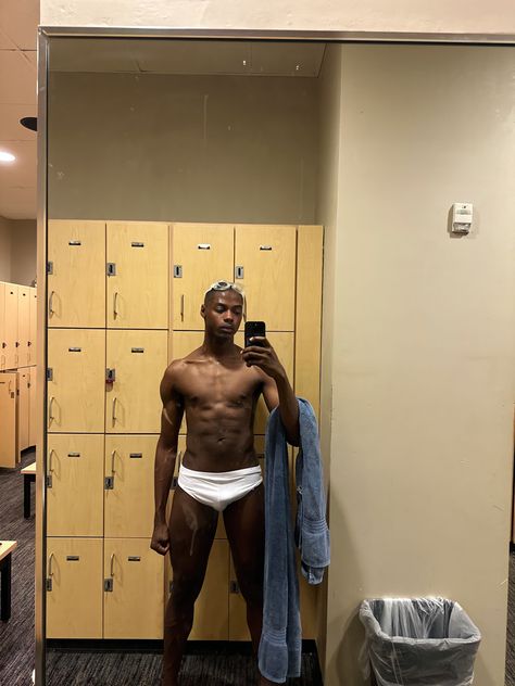 #swimmer #melanin #summer #pride #swimtrunks #gym #body #asos #workout #fashion #mens #lockers #speedo #pinterest Swimmer Body Men, Black Swimmers, Swimmer Body, Workout Fashion, Black Boy, Swimmers, Black Boys, Fashion Mens, Just For Fun