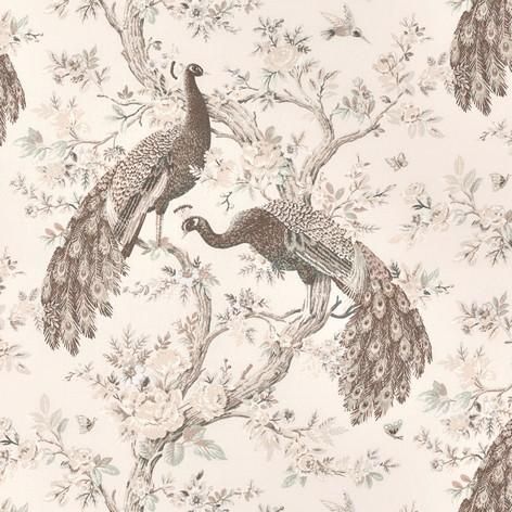 Drapery & Signature Curtain Fabric | Laura Ashley USA Laura Ashley Belvedere, Midnight Wallpaper, Peacock Wallpaper, Peacock Bird, Graham & Brown, How To Make Curtains, Burke Decor, Woven Paper, Peacocks