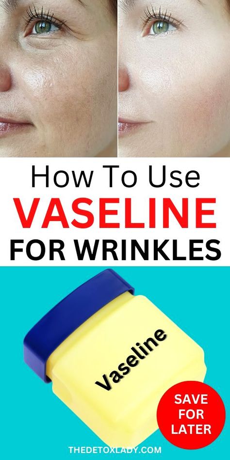 How To Use Apple Cider Vinegar For Wrinkles? Baking Soda For Face, Vaseline For Face, Wrinkles On Face, Home Remedies For Wrinkles, Face Transformation, Wrinkles Remedies Face, Vaseline Uses, Wrinkles Remedies, Homemade Wrinkle Cream