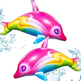 Amazon.com : lisa frank balloons Lisa Frank Birthday Party, Dolphin Birthday Parties, Dolphin Party, Inflatable Pool Toys, Poolside Decor, Pool Toy, Ocean Theme Party, Beach Birthday Party, Girl Birthday Decorations