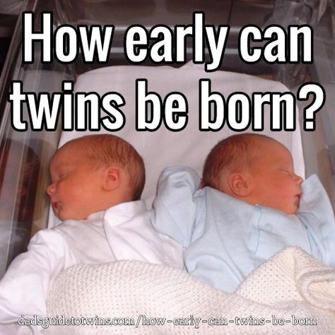 How early can twins be born? Here's what to expect: http://www.dadsguidetotwins.com/how-early-can-twins-be-born/ Twin Must Haves Baby Items, Twin Baby Nursery, Twin Toddler Room, Twin Baby Stuff, Twin Girl Nursery, Twin Boy Nursery, Nursing Twins, Twin Delivery, Twin Nursery Room