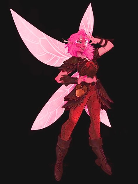 Fairy Rouge Dnd, Evil Pixie Art, Fairy Monk Dnd, Dungeons And Dragons Fairy, Dnd Fairy Art, D&d Fairy, Dnd Fairy Character Art, Dnd Pixie, Fairy Rogue