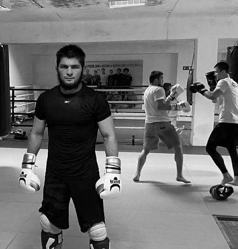 Khabib Nurmagomedov Black And White, Khabib Nurmagomedov Aesthetic, Mma Training Aesthetic, Khabib Wallpaper, Islam Makhachev Wallpaper, Khabib Ufc, Boxer Aesthetic, Fb Wallpaper, Creed Movie