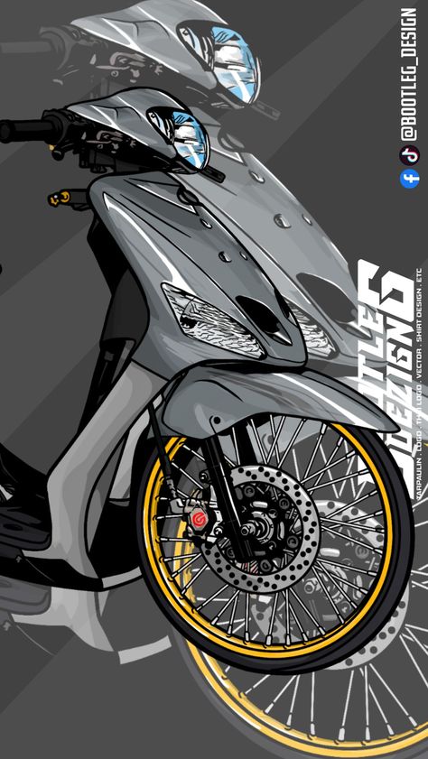 Mika by boss Alphon Yamaha Mio street bike Thailand Thailand Mio Street Bike, Mio Thailook Design, Mio Sporty Thailook, Otomotif Wallpaper, Motor Drag Racing, Mio Sporty Yamaha, G Wallpaper Letter Aesthetic, Moto Logo Design, Vector Motor