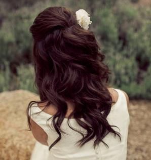 Soft Waves Hair, Darker Hair, Wavy Wedding Hair, Mrs Hudson, Hair Help, Long Wavy Hair, Hair Envy, Wedding Hair And Makeup, Great Hair