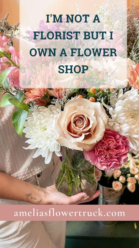 Owning A Floral Shop, Mobile Flower Shop Trailer, Starting A Floral Business, How To Become A Florist At Home, Starting A Flower Shop Business, How To Run A Flower Shop, Florist Bridal Show Booth Display, How To Start A Florist Business, Popular Flowers For Bouquets