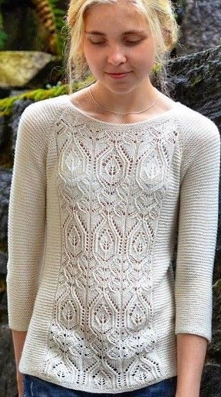 Border Pattern, Chale Crochet, Knit Stitch Patterns, Summer Knitting, Beautiful Knitting, Floral Border, Summer Crochet, Knitting Women, Knit Outfit