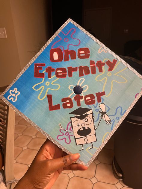 Dora Graduation Cap, Matching Graduation Caps Couples, One Eternity Later Spongebob, South Park Graduation Cap, One Direction Graduation Cap, Minecraft Graduation Cap, Cartoon Graduation Cap, One Eternity Later, Spongebob Graduation