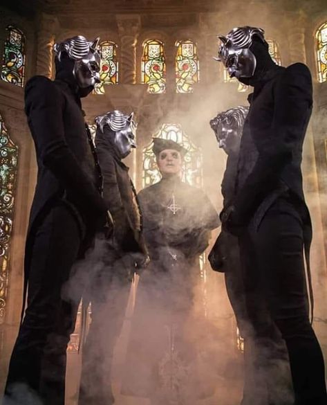 Ghost Music, Ghost Banda, Ghost Album, Ghost Videos, Ghost Papa, Ghost Band, Emo Wallpaper, Band Ghost, Ghost And Ghouls