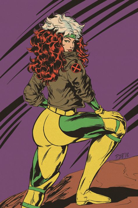 Titania Marvel, Rogue Comics, Marvel Rogue, Xmen Art, Xmen Comics, Marvel Heroines, Marvel Characters Art, Arte Dc Comics, Uncanny X-men