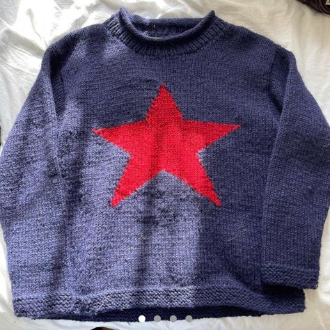 2000s Clothes, Vintage Jumper, Pullover Women, Estilo Rock, Winter Pullover, Star Sweater, Sweater White, Ținută Casual, Modieuze Outfits