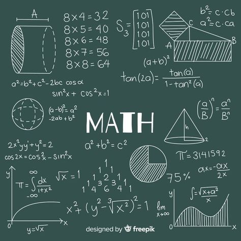 Math chalkboard background | Free Vector #Freepik #freevector #background #science #chalkboard #math Chalkboard Background Free, Math Chalkboard, Chalkboard Numbers, Background Science, Math Design, School Book Covers, I Love Math, Broken Screen Wallpaper, Science Background