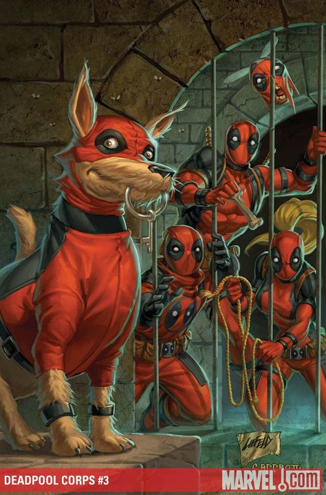 Deadpool Dog Deadpool Illustration, Deadpool Y Spiderman, Lady Deadpool, Deadpool Art, Deadpool And Spiderman, Deadpool Comic, Deadpool Wallpaper, Marvel Deadpool, Ms Marvel