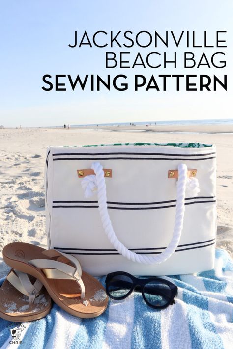 Things to do, places to eat and where to shop in Jacksonville, Florida. Includes a download for a free beach bag sewing pattern. Sew A Beach Bag, Sewing Beach Bag, Beach Bag Diy Pattern Free Sewing, Beach Bag Sewing Pattern Free, Diy Beach Bag Pattern, Beach Bag Patterns Free Sewing, Beach Bag Sewing Pattern, Beach Bag Diy, Beach Tote Pattern