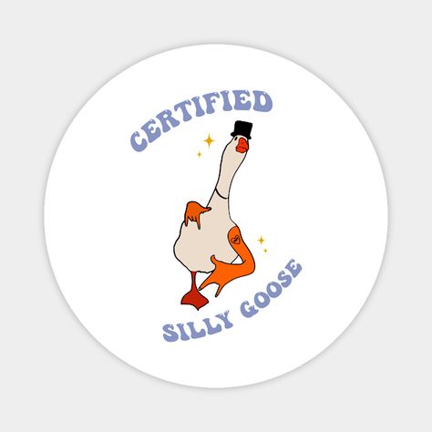 Certified Silly Goose -- Choose from our vast selection of magnets to match with your desired size to make the perfect custom magnet. Pick your favorite: Movies, TV Shows, Art, and so much more! Available in two sizes. Perfect to decorate your fridge, locker, or any magnetic surface with. Silly Goose, Custom Magnets, Lockers, Magnets, Favorite Movies, Tv Shows, Tv, Art