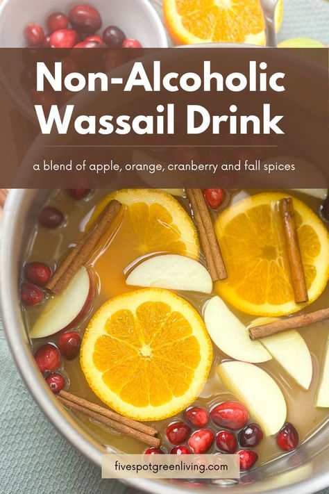 Non Alcoholic Wassail Drink Recipe Non Alcoholic Wassail, Family Meals Crockpot, Autumn Drinks, Meals Crockpot, Pineapple Christmas, Alcoholic Drink, Party Appetizers, Fall Drinks, Fall Spices