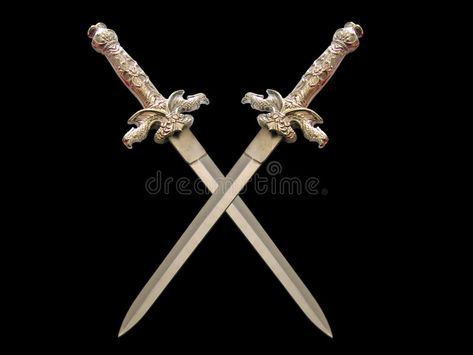 Crossed swords in the dark. Two silvery crossed swords on black background , #Aff, #dark, #swords, #Crossed, #silvery, #background #ad Two Swords Crossed, Ninja Drawing, Crossed Swords, Character Aesthetics, Swords, In The Dark, Black Background, Abstract Design, Black Backgrounds