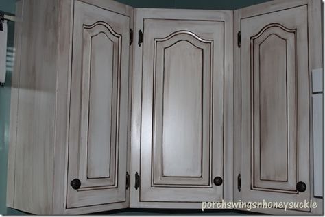 Glazing Cabinets, Distressed Kitchen Cabinets, Glazed Kitchen Cabinets, Distressed Cabinets, Dining Room Remodel, French Country Kitchens, Cabinet Remodel, Kitchen Cabinets Makeover, French Country Kitchen