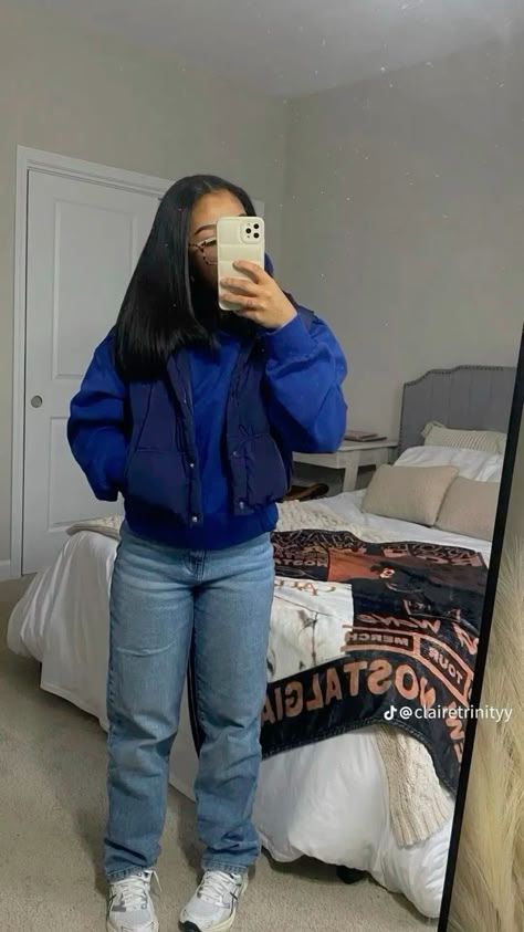 Chill Outfits For School Black Women, Chill School Outfits Black Women, Outfit Ideas Rainy Day, Cute Highschool Outfits, Fasion Outfits, Modest Outfit, Queens New York, Cute Lazy Outfits, Cute Lazy Day Outfits