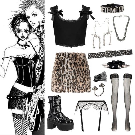 Nana Clothes, Nana Osaki, Mode Grunge, Alt Outfits, Idee Cosplay, Anime Inspired Outfits, Alternative Outfits, Really Cute Outfits, Looks Style