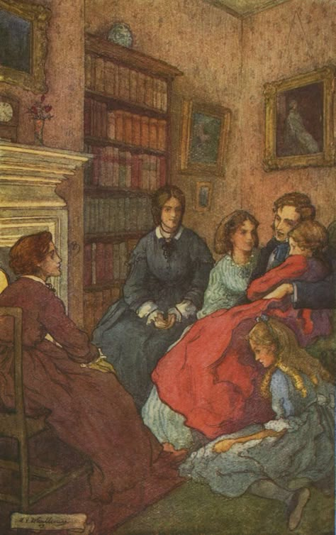 How Do You Understand and Discuss 'Little Women'? Edmund Blair Leighton, Willy Pogany, Lisbeth Zwerger, Margaret Tarrant, Anton Pieck, Edmund Dulac, Little Woman, Walter Crane, John William Waterhouse