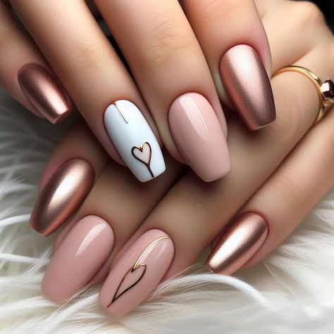 #nails    #stylish_nails    #nude     #viva Dust Rose Nails, Boss Lady Nails, Pink Nails Chrome, French Pastel, Smooth Nails, Biab Nails, Fancy Nail Art, November Nails, February Nails