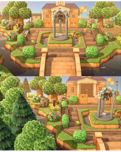 Animal Crossing Cafe, Resident Services, Natural Path, Wooden Path, Acnh Cottagecore, Animal Crossing 3ds, Animal Crossing Funny, Animal Crossing Guide, Animal Crossing Wild World