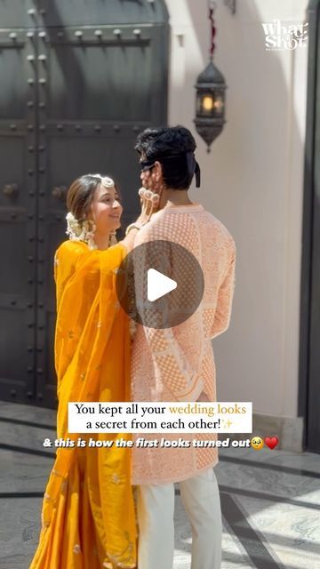 Reception Outfit For Bride And Groom, Meeting Parents Outfit, Groom Indian Wedding Outfits, Wedding Social Media, Grooms Mom, Coordinated Outfits, Indian Engagement, Wedding Content, Coordinates Outfits