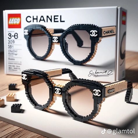 Chanel Lego, Lego Minifigure Display, Best Lego Sets, Alluka Zoldyck, Lego Land, Lego Kits, Dream Logo, Chanel Lover, Pinned Post