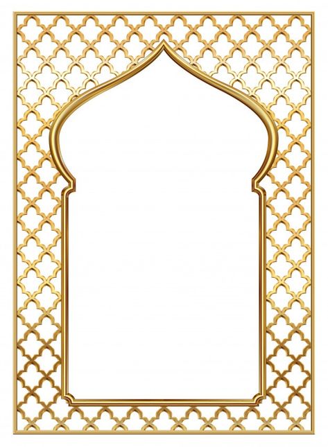 Cadre Arc Vintage Oriental Doré Vecteur ... | Premium Vector #Freepik #vector #or #ornement #diplome #arabe Gold Foil Background, Gold Foil Texture, Arch Frame, Confetti Background, Baroque Frames, Ganpati Decoration Design, Arabic Style, Gold Ornament, Arabic Pattern