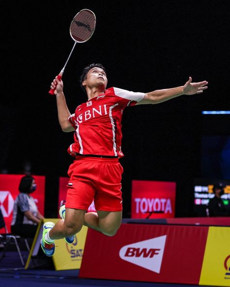 Thomas Cup 2022 Thomas Cup, Anthony Ginting, Anthony Sinisuka Ginting, Sports Photos, Badminton, Basketball Court