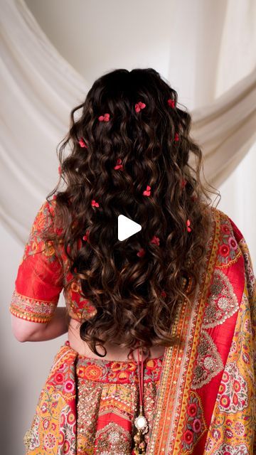 Hairstyle For Mehndi Function, Mehndi Hairstyles For Bride, Mehndi Hair Styles, Mehendi Hairstyles, Mehndi Hairstyles, Mehndi Function, Mehndi Brides, February 8, Bride Hairstyles