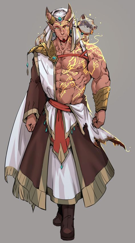 Aasimar Tiefling Hybrid, Draconic Sorcerer Dnd Male, Monk Dnd Character Design, Yellow Tiefling, Monk Character Art, Dnd Characters Male, Dnd Tiefling Male, Dnd Character Design Male, Dragon Monk