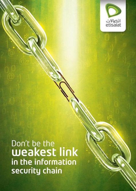 Etisalat Info Security Creative Advertisement, Visual Advertising, Digital Advertising Design, Photoshop Tutorial Typography, Advertising Space, Digital Imaging, Ad Of The World, Information Poster, Creative Advertising Design