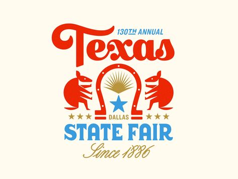 Texas State Fair Texas Tech Basketball, Texas Images, Steve Wolf, State Fair Of Texas, Camping In Texas, Texas State Fair, Texas Forever, Vintage Text, Texas Shirts