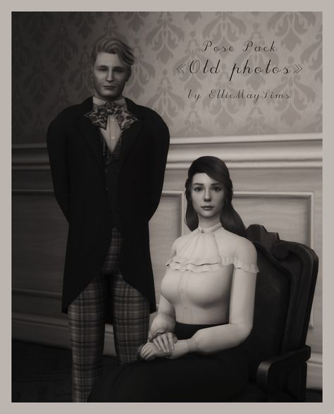 It's Mprin on Tumblr Emotional Poses, Sims 4 Couple Poses, Sims 4 Decades Challenge, 20 Outfits, Ts4 Mods, Sims Stories, Sims 4 Family, The Sims 4 Pc, Victorian Couple