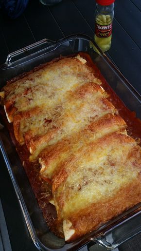 Genius Kitchen Recipes, Enchiladas Beef, Enchiladas Rojas, Easy Beef Enchiladas, Beef Enchilada Recipe, Beef Enchilada, Tacos Mexicanos, Desayuno Keto, Enchilada Recipe